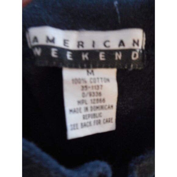 Black Mock Turtleneck Size M long sleeve 100% cotton - Picture 4 of 4